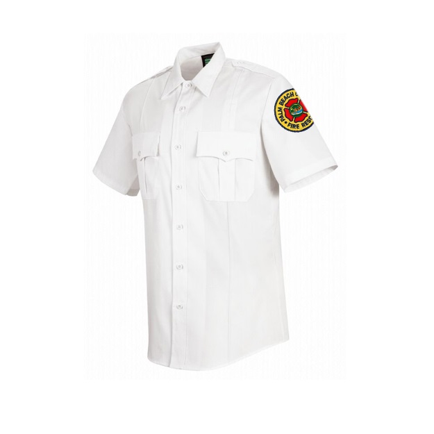 Uniform Shirt, Womens Short Sleeve (White)